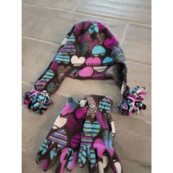 Girls Disney Princess Zippered Hoodie with‎ Hat and Gloves - Picture 8 of 10